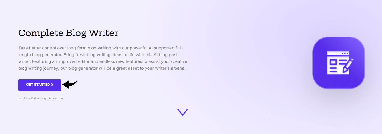 WriteMe Blog Writer Image