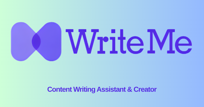 WriteMe dashboard screenshot