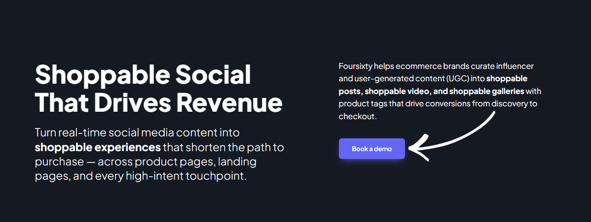 Foursixty Shoppable Social