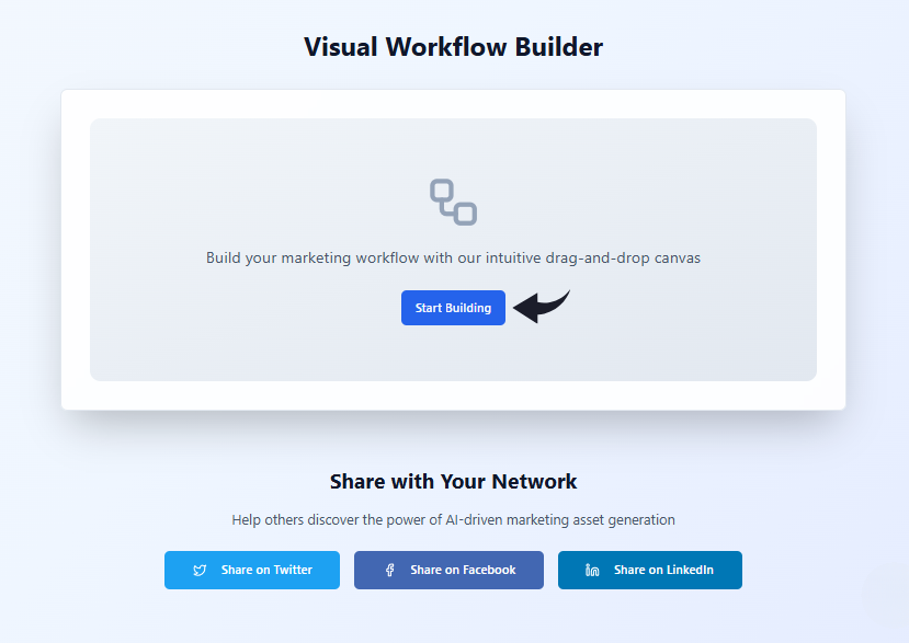 GliaCloud Review 2026: Best AI Video Generator? 6 GliaCloud Visual Workflow Builder Image