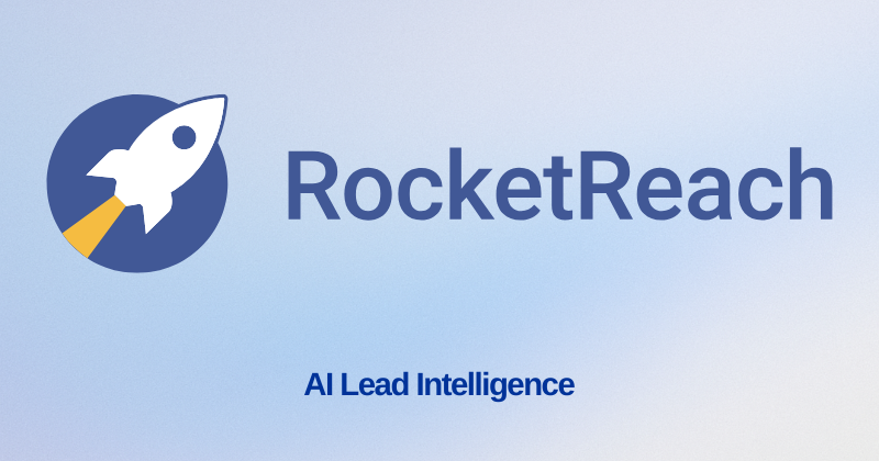RocketReach Review in 2026: Best Email Finder Tool? 2 RocketReach dashboard screenshot