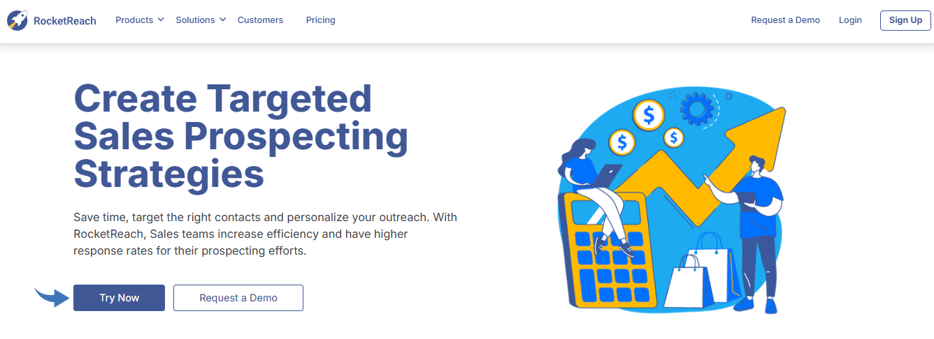 RocketReach Review in 2026: Best Email Finder Tool? 11 RocketReach Targeted Sales Creator Image