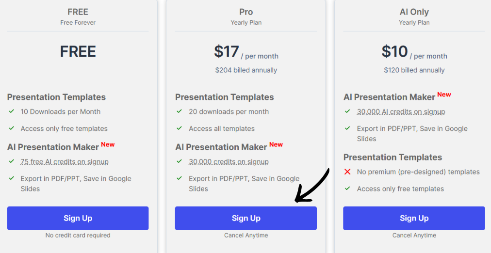 SketchBubble AI Review: Ultimate Presentation Tool in 2026? 11 SketchBubble AI Pricing