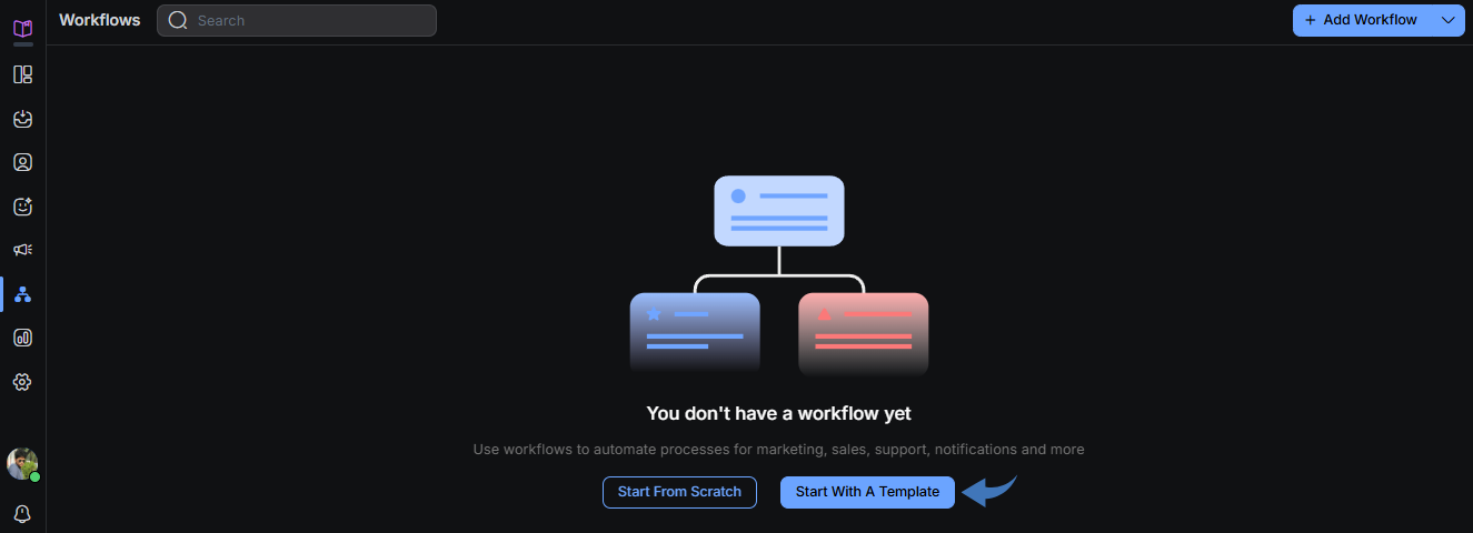 Respond io Workflow Automation Image