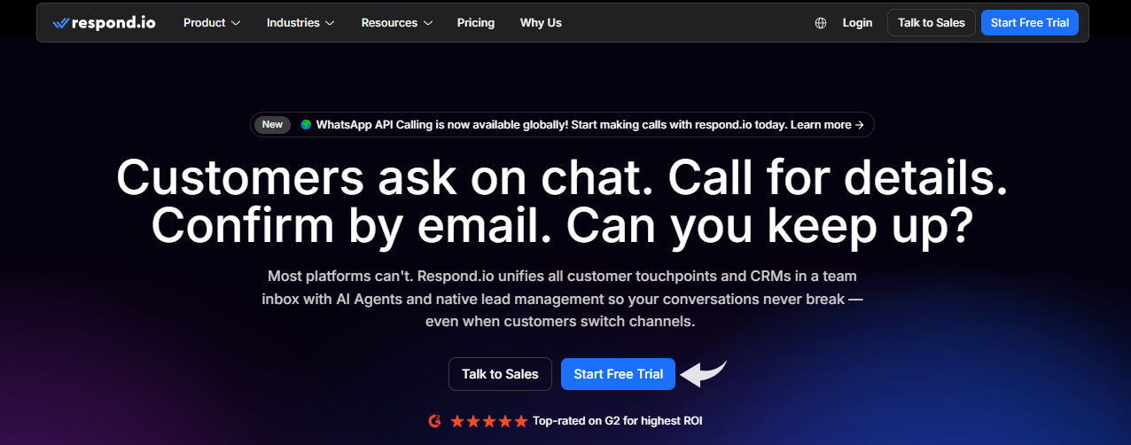 Respond io What is? Image