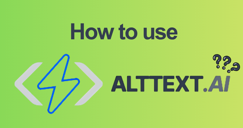 How to use AltText AI