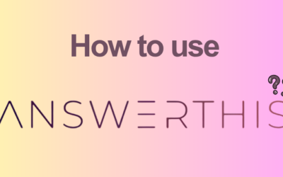 How to Use AnswerThis IO for Beginners (2026)