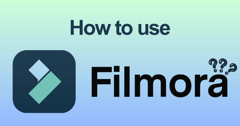 How to use Filmora