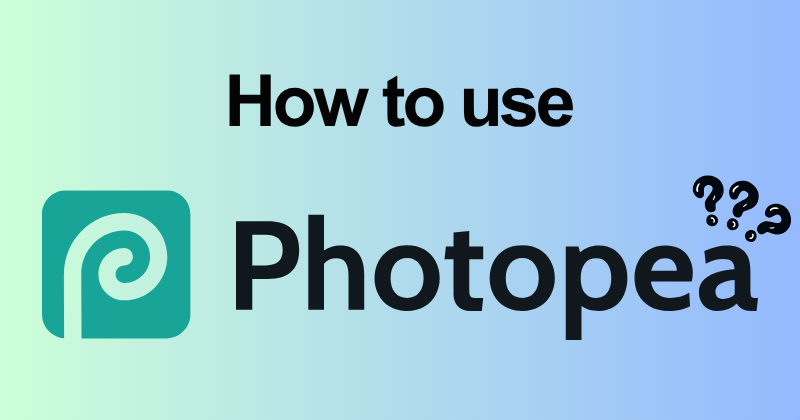 How to use Photopea