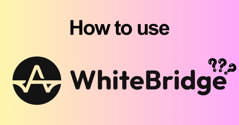 How to use Whitebridge ai