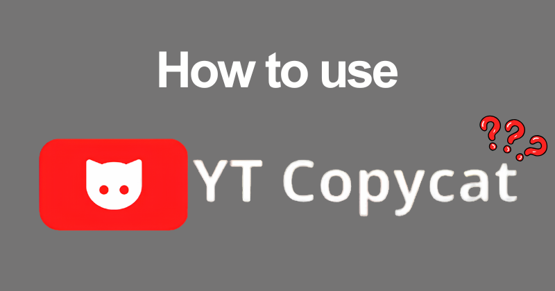 How to Use YTcopycat (2026): Turn YouTube Videos Into Blog Posts 28 How to use YTcopycat