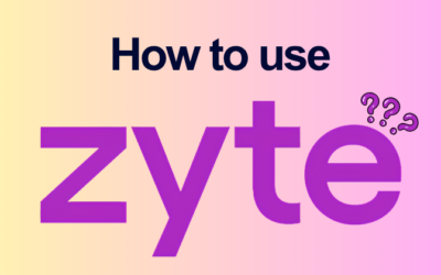How to Use Zyte Step by Step — 2026 Tutorial