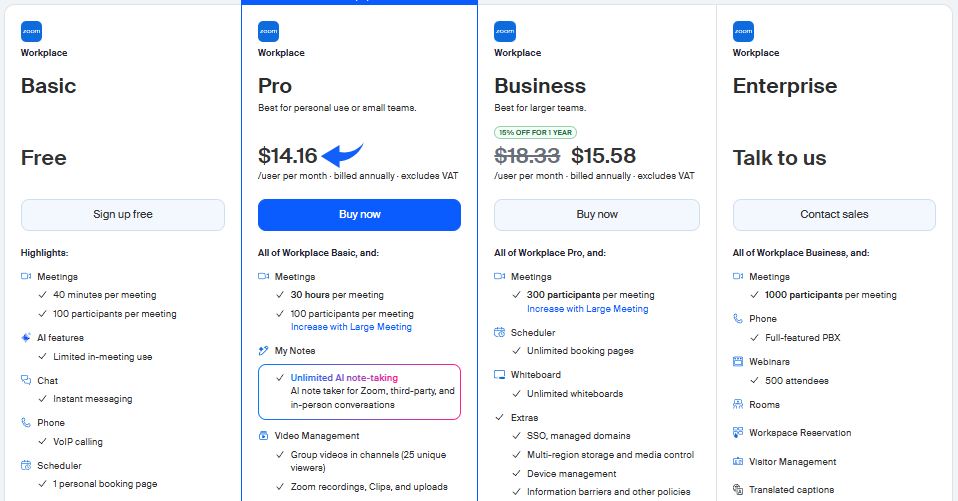 7 Best Webinar Software to Try in 2026 7 Zoom Pricing
