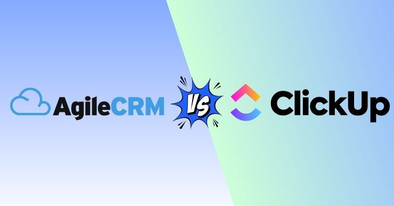 Agile CRM vs ClickUp in 2026 — Which One Wins? 3 Agile CRM vs Clickup