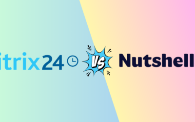 Bitrix24 vs Nutshell CRM — The Best CRM in 2026