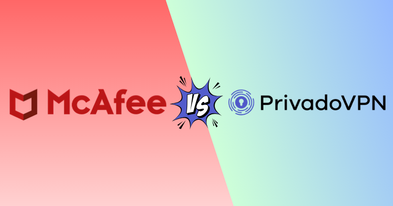 McAfee VPN vs PrivadoVPN in 2026 — Which One Wins? 24 mcafee vpn vs PrivadoVPN