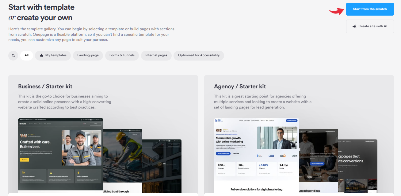 Is Onepage Worth $16.6/Month in 2026? My Take 10 Onepage templates and free design