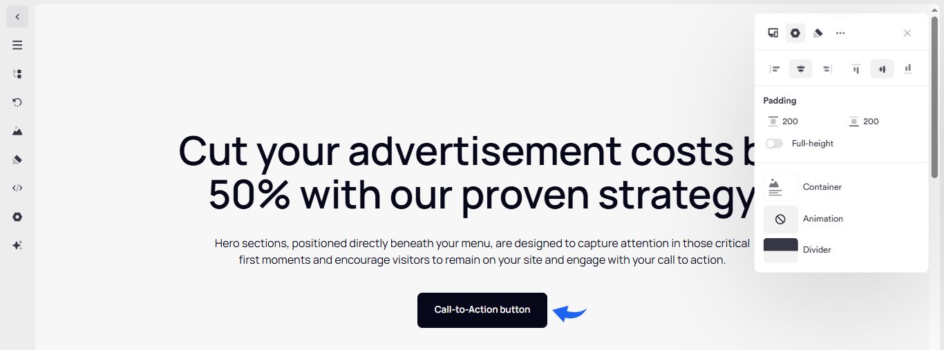 Is Onepage Worth $16.6/Month in 2026? My Take 6 Onepage visual editor