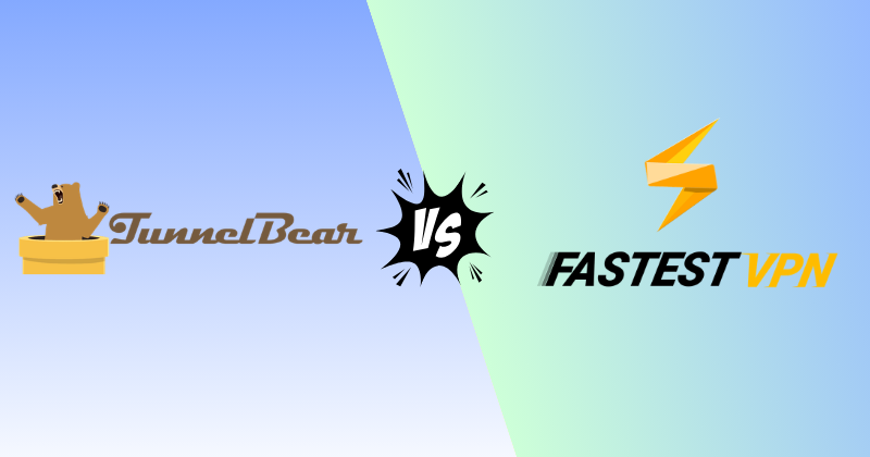 TunnelBear vs FastestVPN: Free Plan or $40 Lifetime? 25 tunnelbear vs fastestvpn