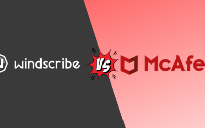 Windscribe vs McAfee VPN: Here’s My Pick in 2026
