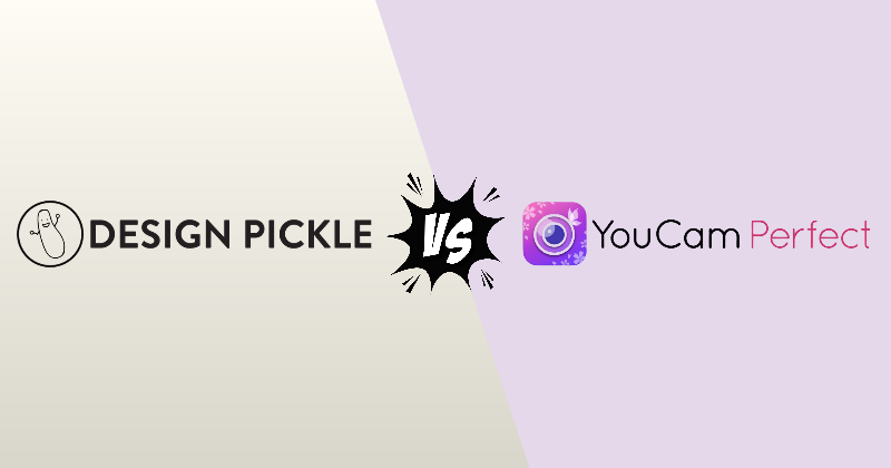 Design pickle vs YouCam Perfect