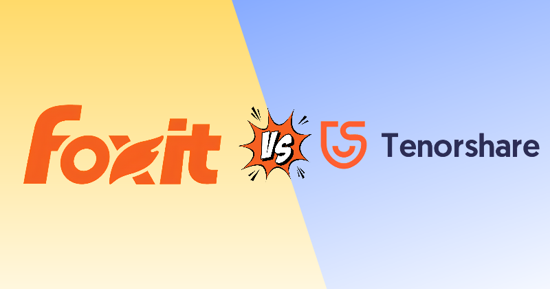 Foxit vs Tenorshare: My 2026 Pick After Comparing Both 23 Foxit contro TenorShare