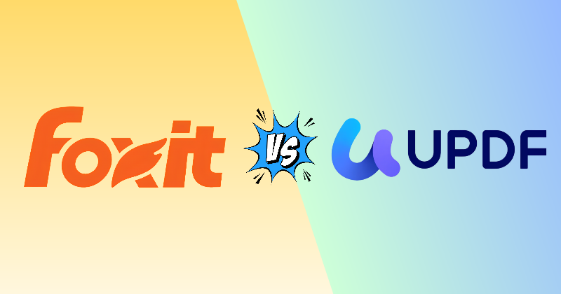 Foxit vs UPDF 2026 — Which PDF Editor Fits Your Team? 3 Foxit contro UPDF