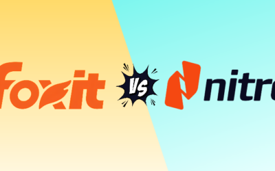 Foxit vs Nitro PDF 2026: Best PDF Editor for Teams?