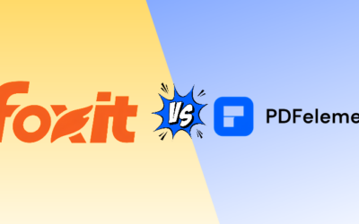 Foxit vs PDFelement 2026: The PDF Editor Showdown