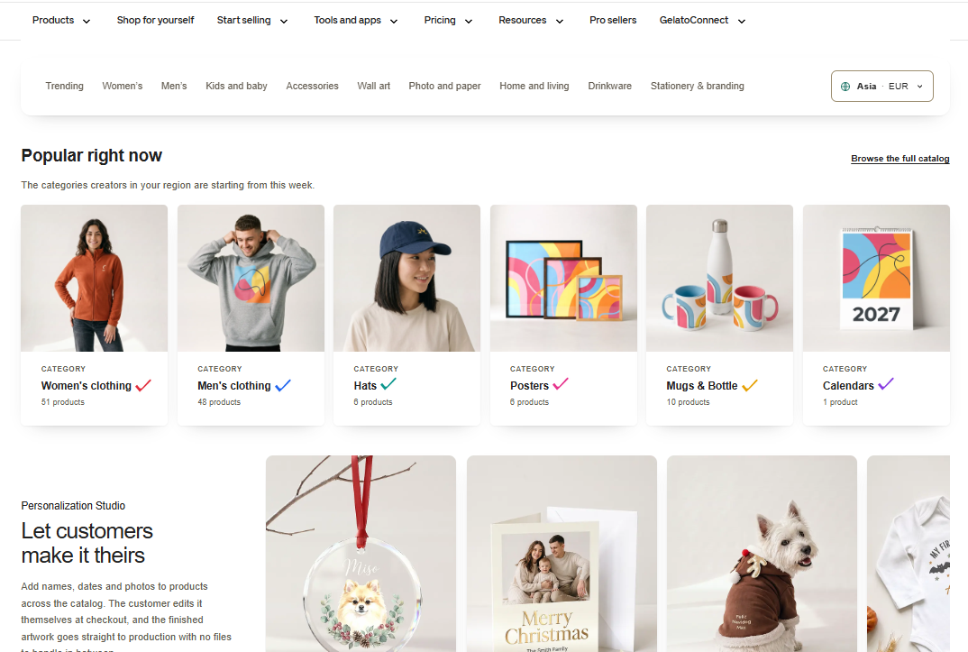 How to Use Gelato for Print on Demand Step by Step (2026) 8 Gelato Product Catalog