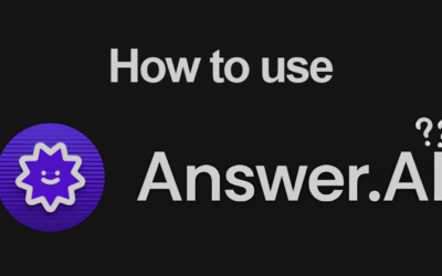 How to Use Answer AI in 2026: Full Tutorial + Tips