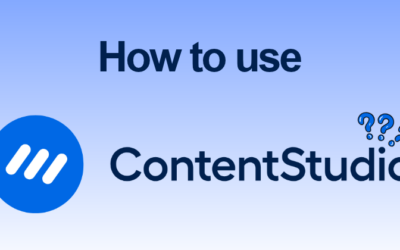 How to Use Content Studio Like a Pro (2026 Guide)