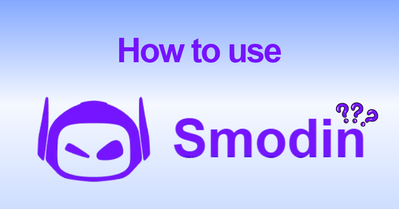 How to use Smodin