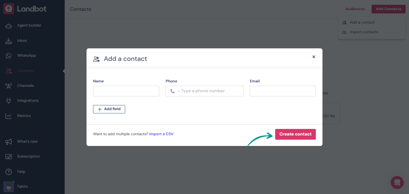 Landbot Review for Small Businesses in 2026: Worth It? 10 Landbot Contact Manager