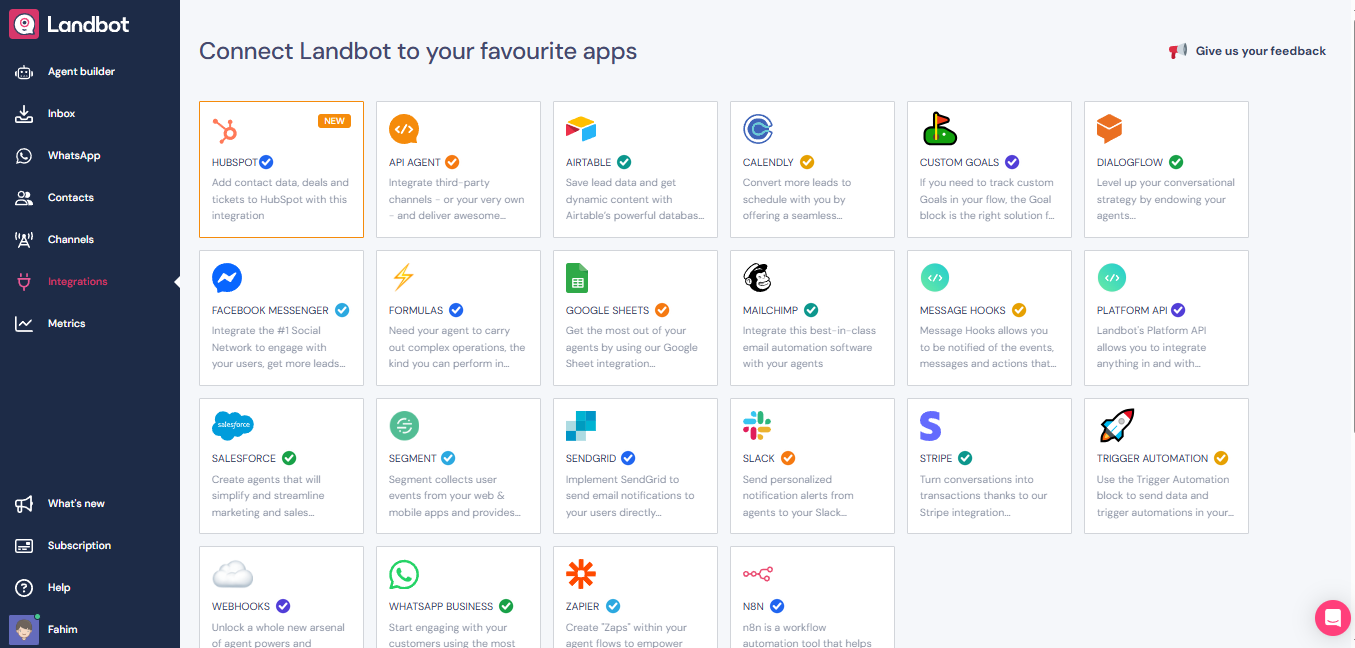 Landbot Review for Small Businesses in 2026: Worth It? 13 Landbot Integrations