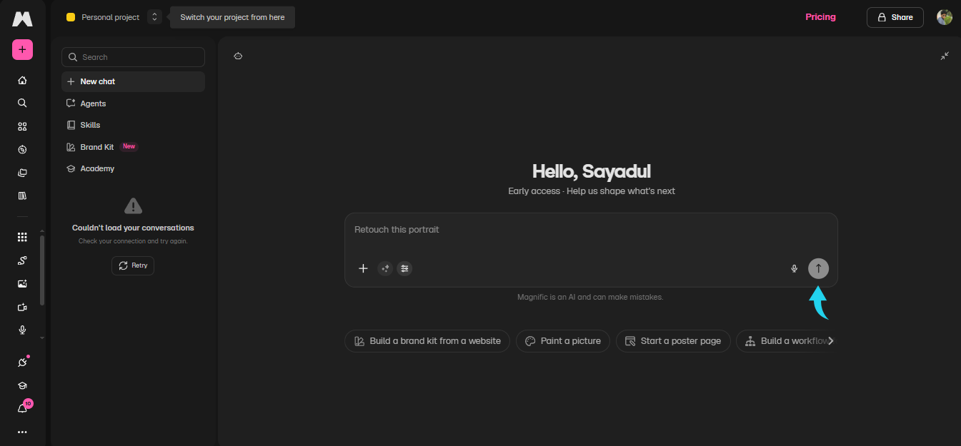Magnific AI Assistant