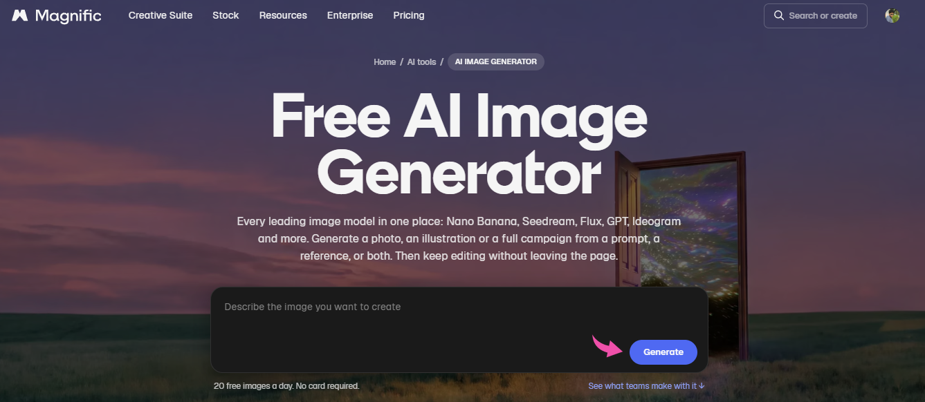 Magnific AI Image Generator