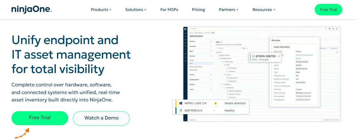 NinjaOne Review for MSPs in 2026: Worth It or Overhyped? 14 Ninjaone iT Asset Manager
