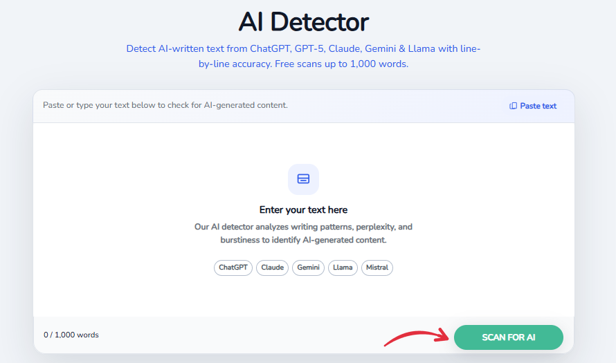 Quetext AI Detector