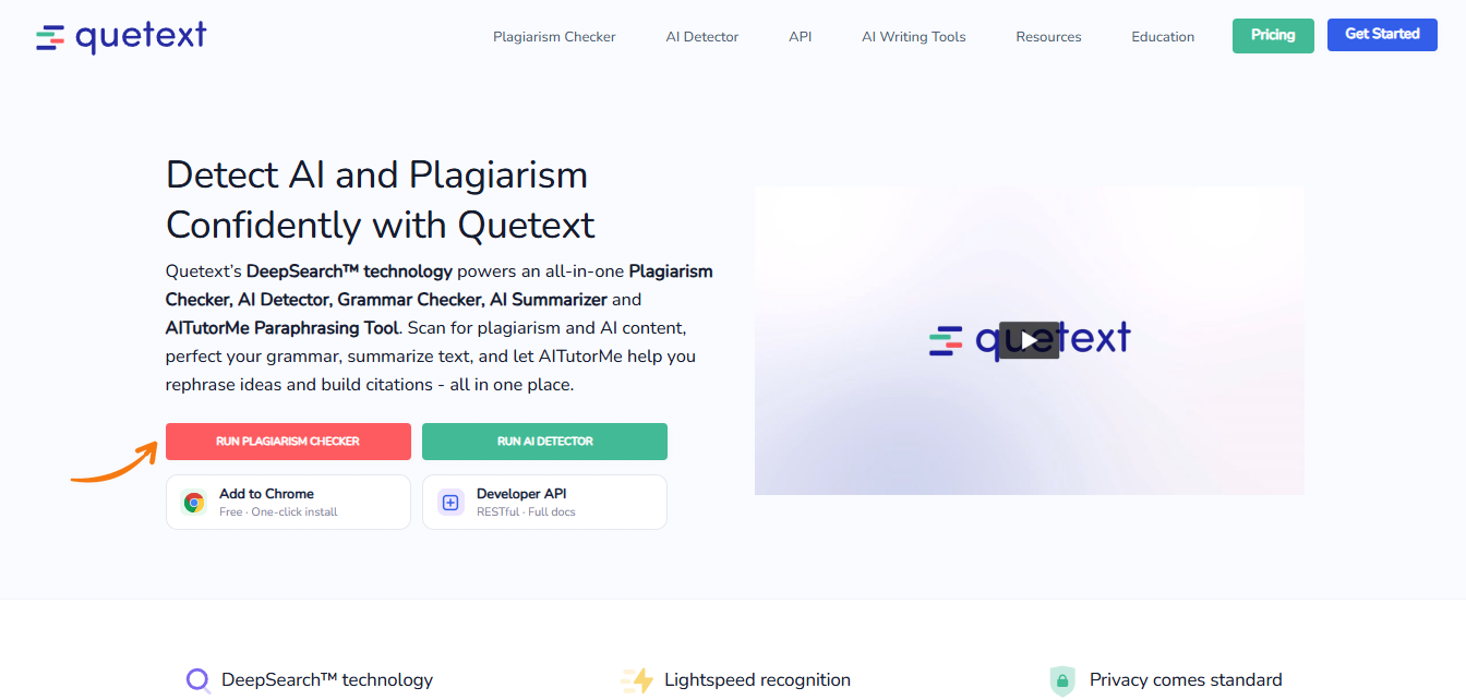 مقدمة Quetext