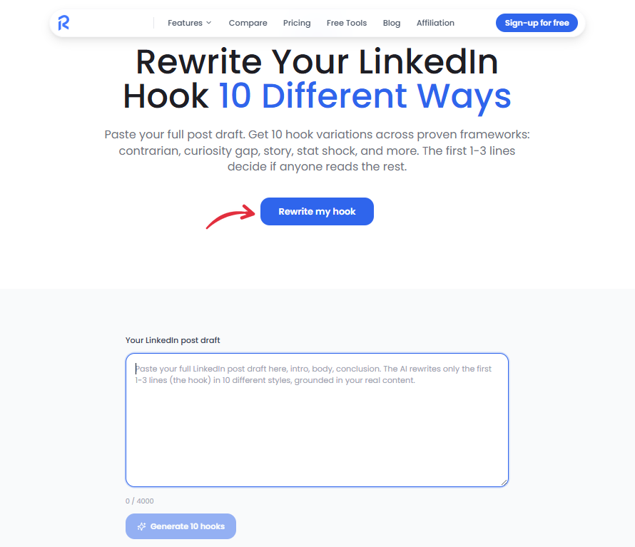 ReactIn Hook Generator
