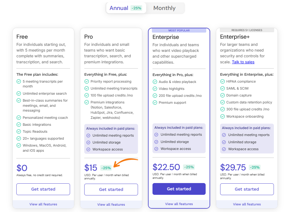 Is Read AI Worth $15/Month in 2026? My Take 14 Read AI Pricing