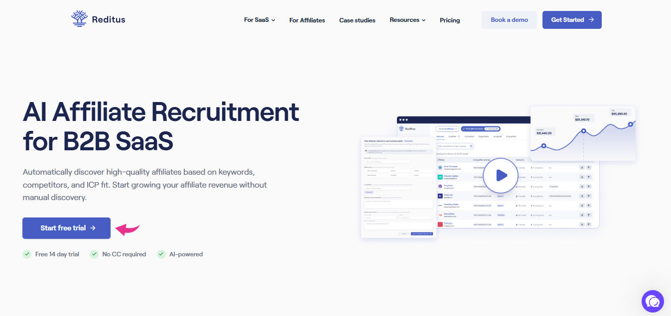 Reditus AI Affiliate Recruiter