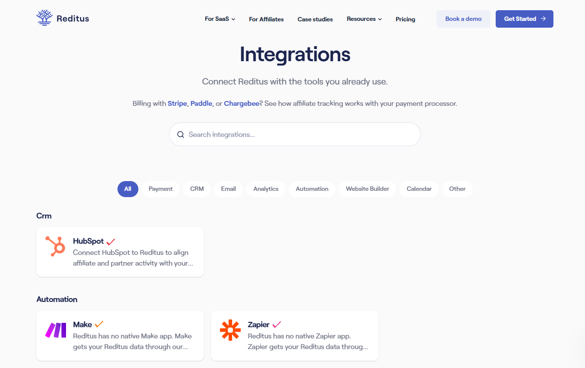 Reditus Integrations