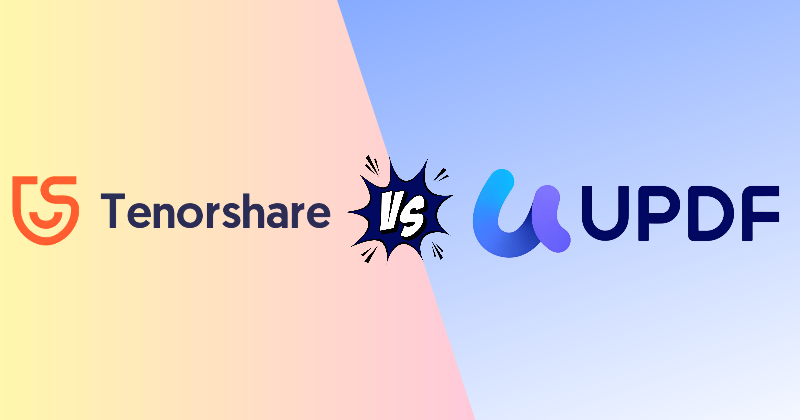 TenorShare vs UPDF