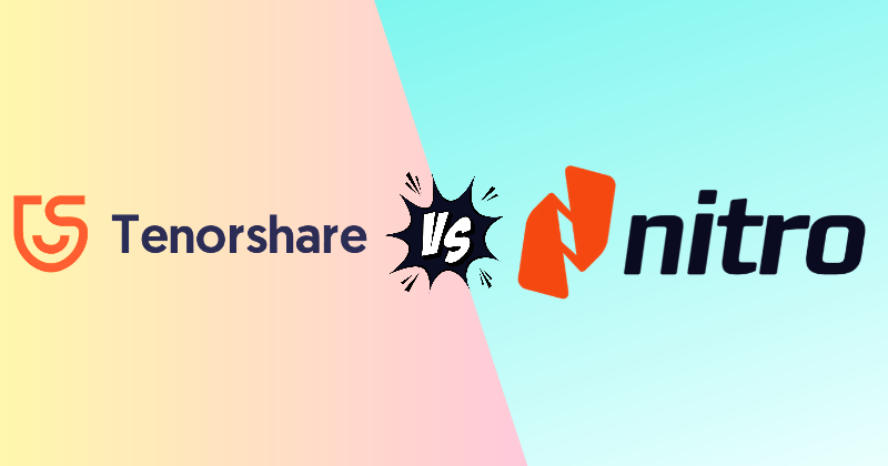 TenorShare vs nitropdf