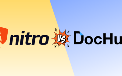 NitroPDF vs DocHub 2026: Which Signs PDFs Faster?